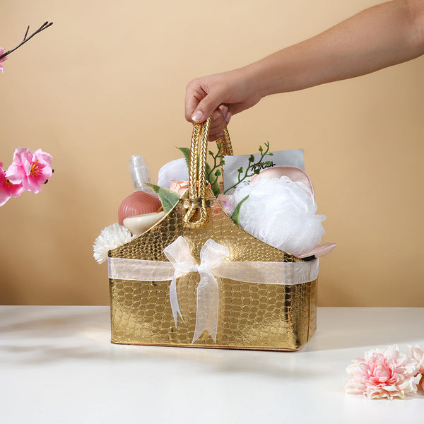 Warm embrace for her